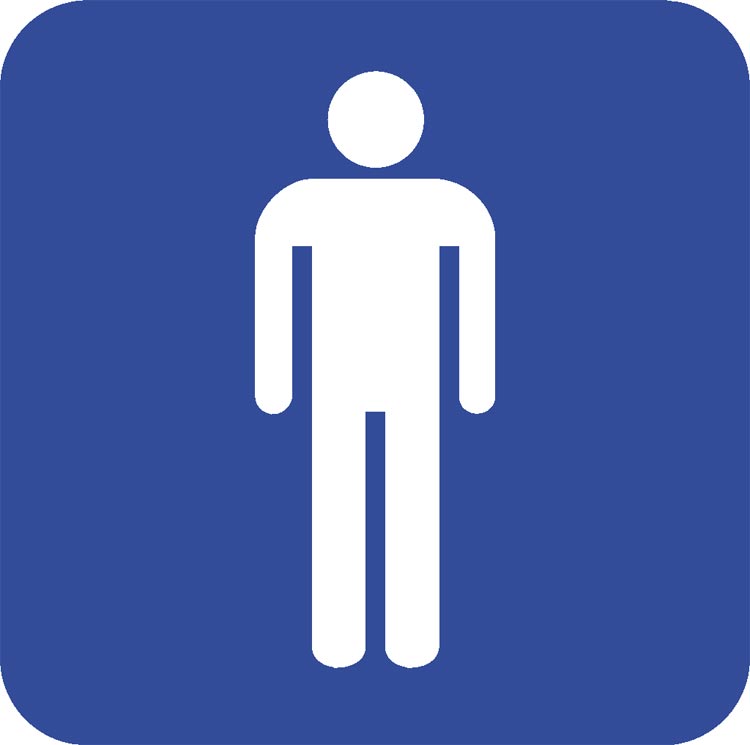 Men Bath Room Symbol - ClipArt Best