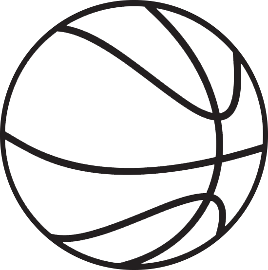 Basketball clipart no background