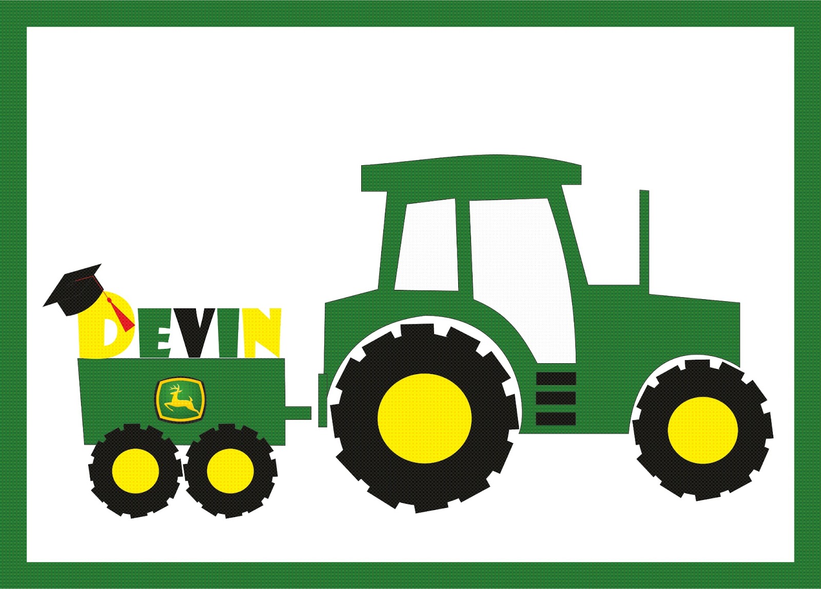 Animated tractors clipart