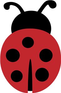 Ladybug Silhouette Clip Art - ClipArt Best