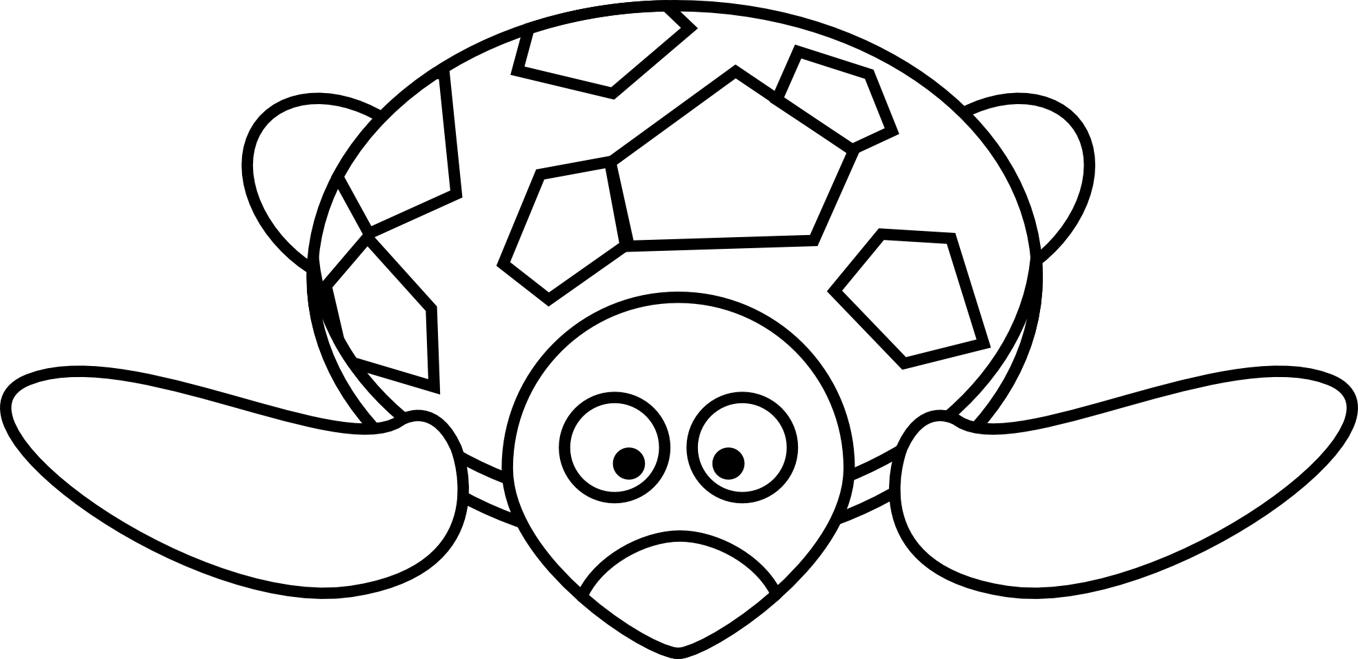 Tortoise Clipart Black And White - Free Clipart Images