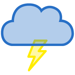 thunder and lightning_Transparent Background Images Icons ...