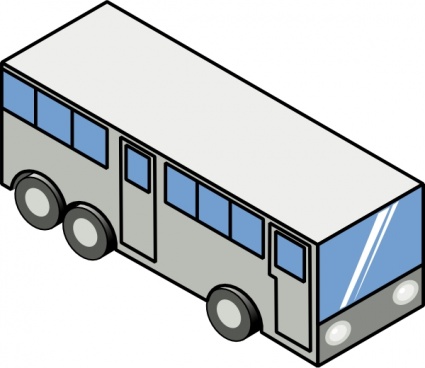 Download Bus Isometric Icon clip art Vector Free