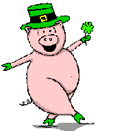 Free St Patrick's day graphic clipart animation