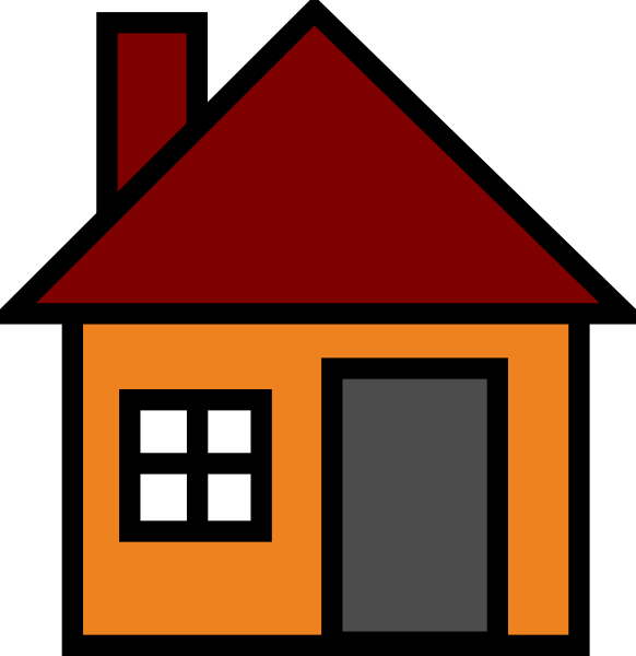 Image of a house clipart