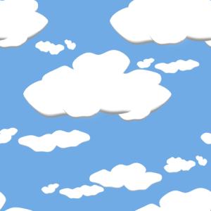 Sky and clouds clipart