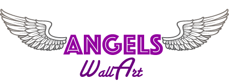 Angel Wall Art Scunthorpe - angel wings wall stickers ...