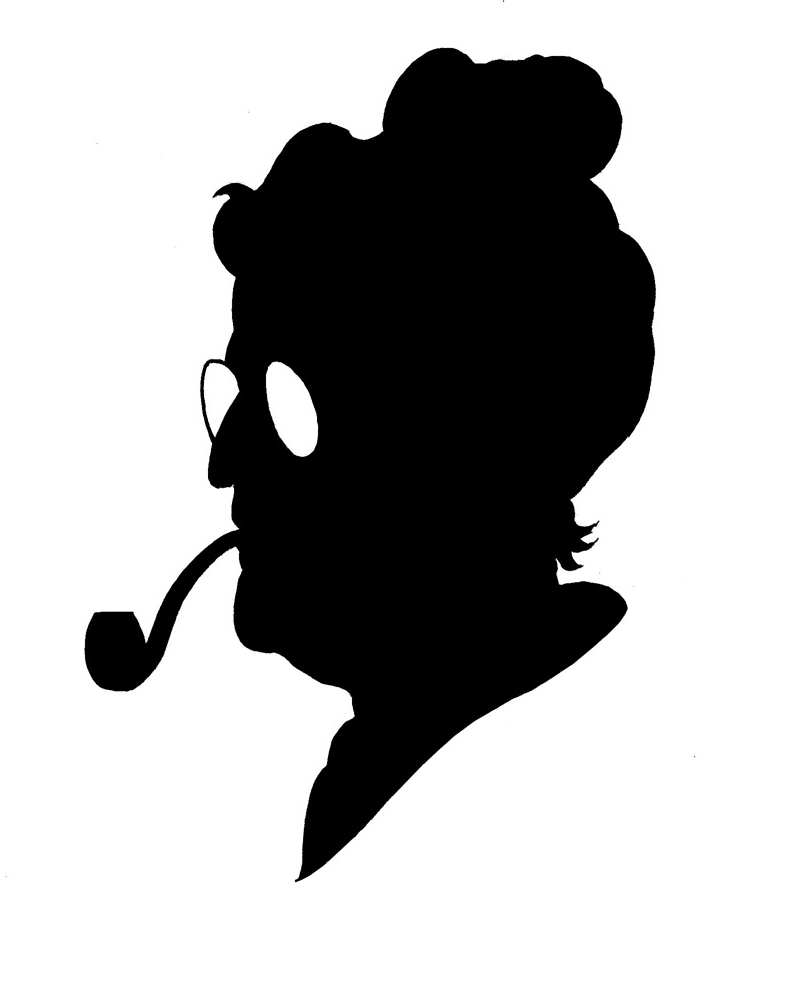 Old Lady Silhouette - ClipArt Best