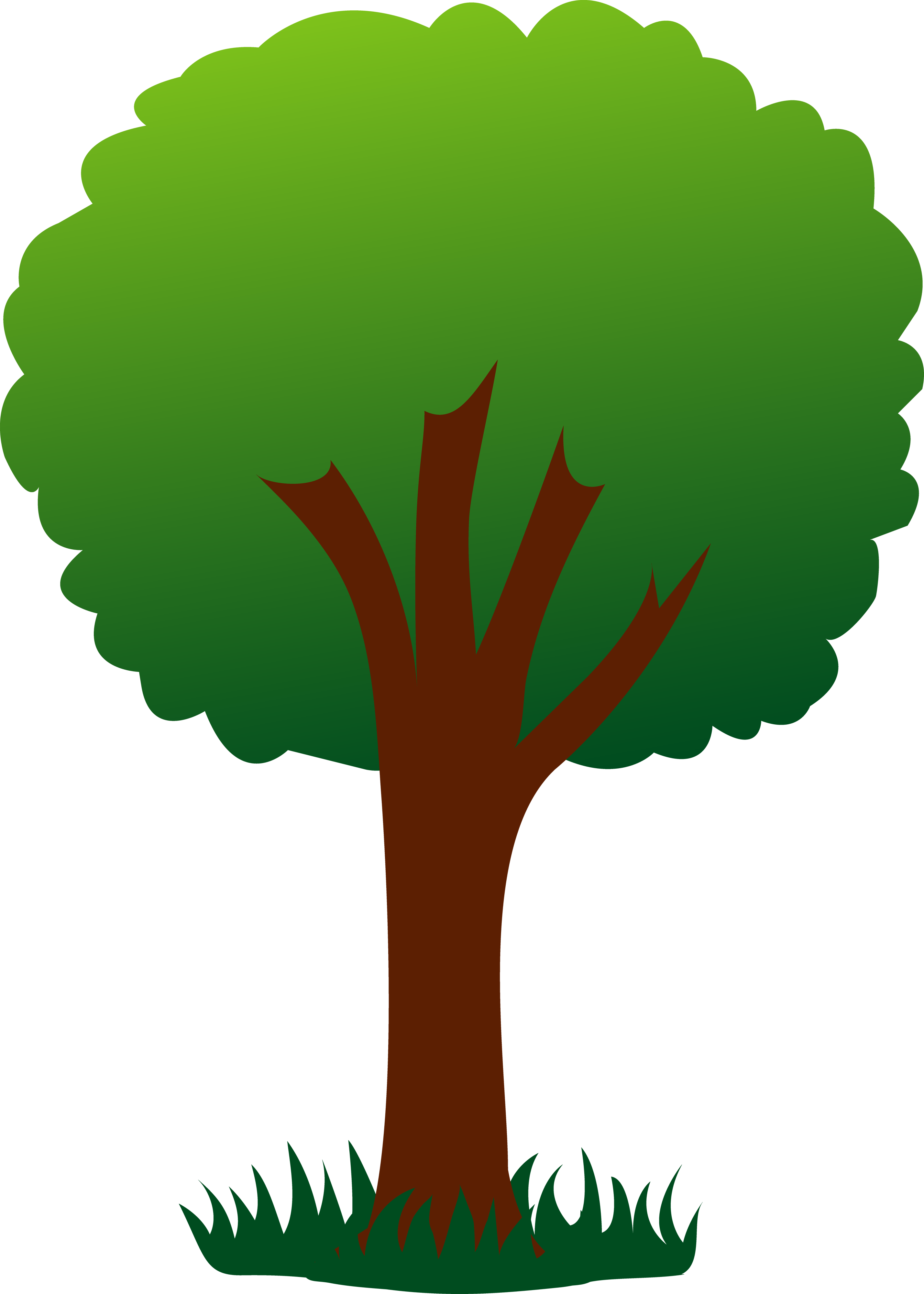 Clip art for trees