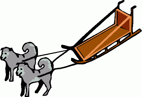 Sled Dog Clip Art