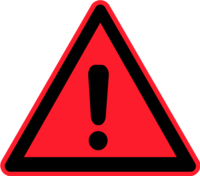 Warning Sign Clip Art – Clipart Free Download