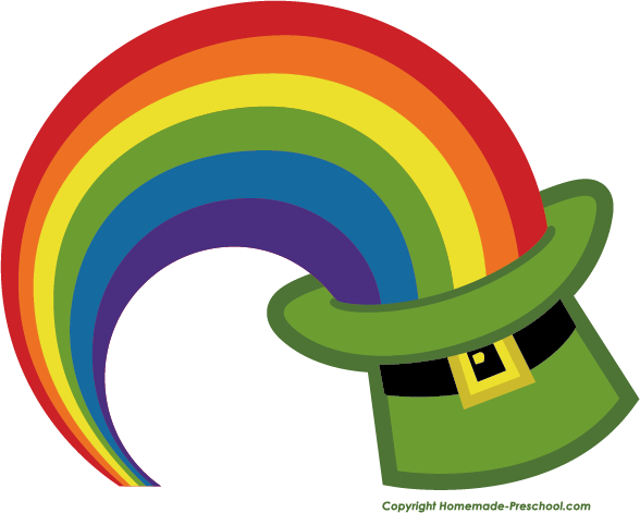 irish rainbows clip art Gallery