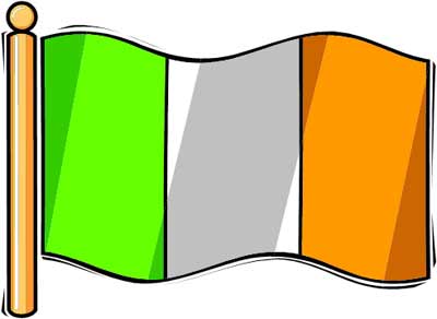 Ireland flag clipart