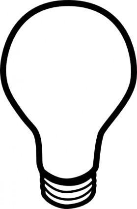 Lightbulb clipart free