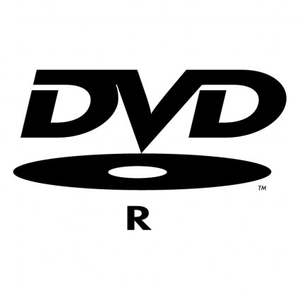 Dvd r Vector logo - Free vector for free download