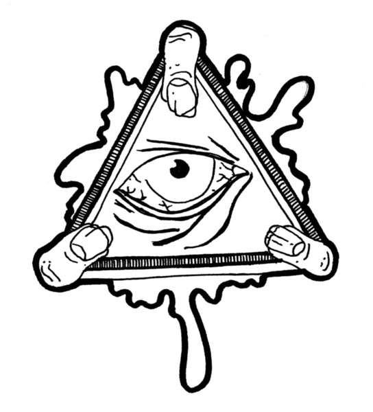 All Seeing Zomb-eye Art Print by THINGS I DOODLE | Society6 ...