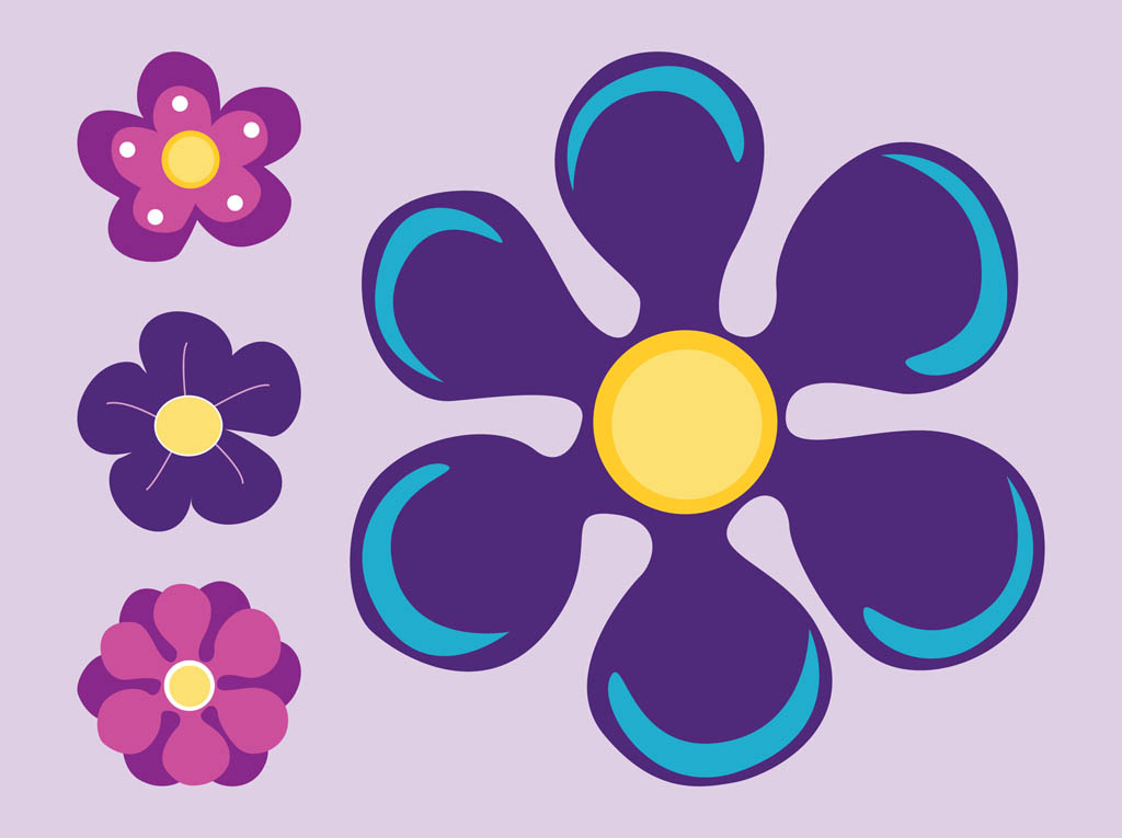 Free Flower vectors Vectors