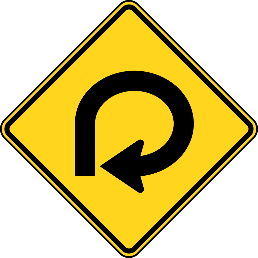 Detour sign clip art