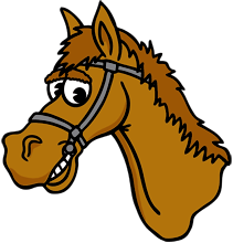 Funny Horse Clipart