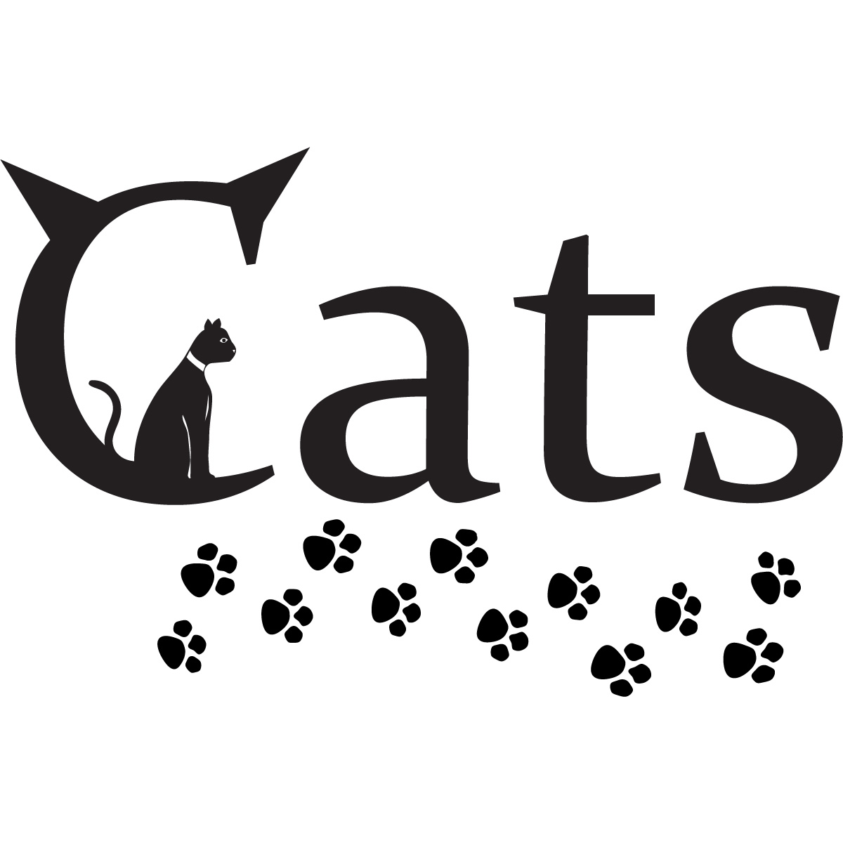 Cats Paws Silhouette | Free Download Clip Art | Free Clip Art | on ...