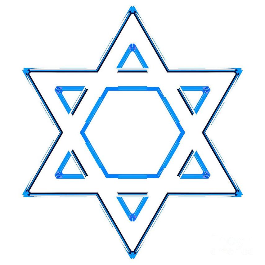 David Star Jewish Coloring Clipart - Free to use Clip Art Resource