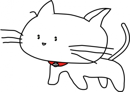 Cartoon Cat Drawing - ClipArt Best