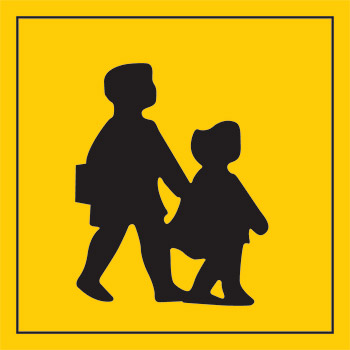 Child Crossing Sign