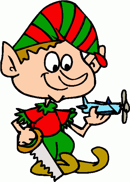 Christmas elf clipart images