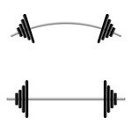 Barbell Vector Image #21193 – SimpleClipart