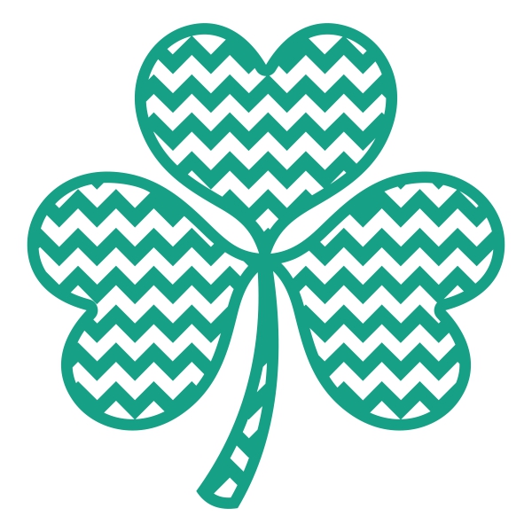 Shamrock Outline Svg Cuttable Designs