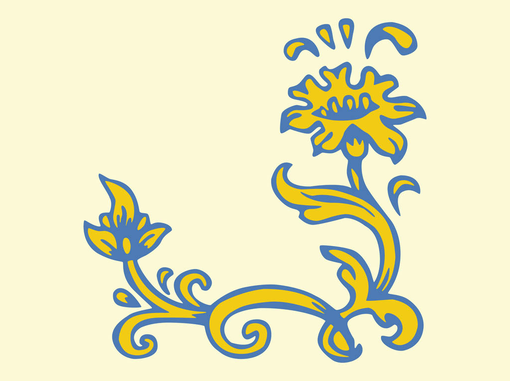 Yellow Flower Clip Art