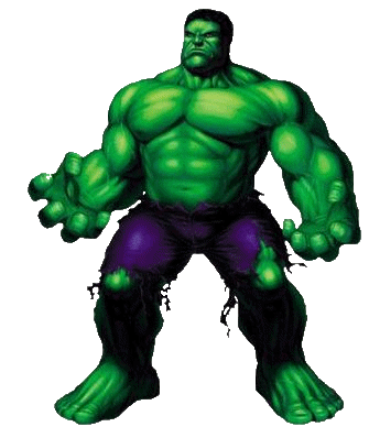 Incredible hulk clipart