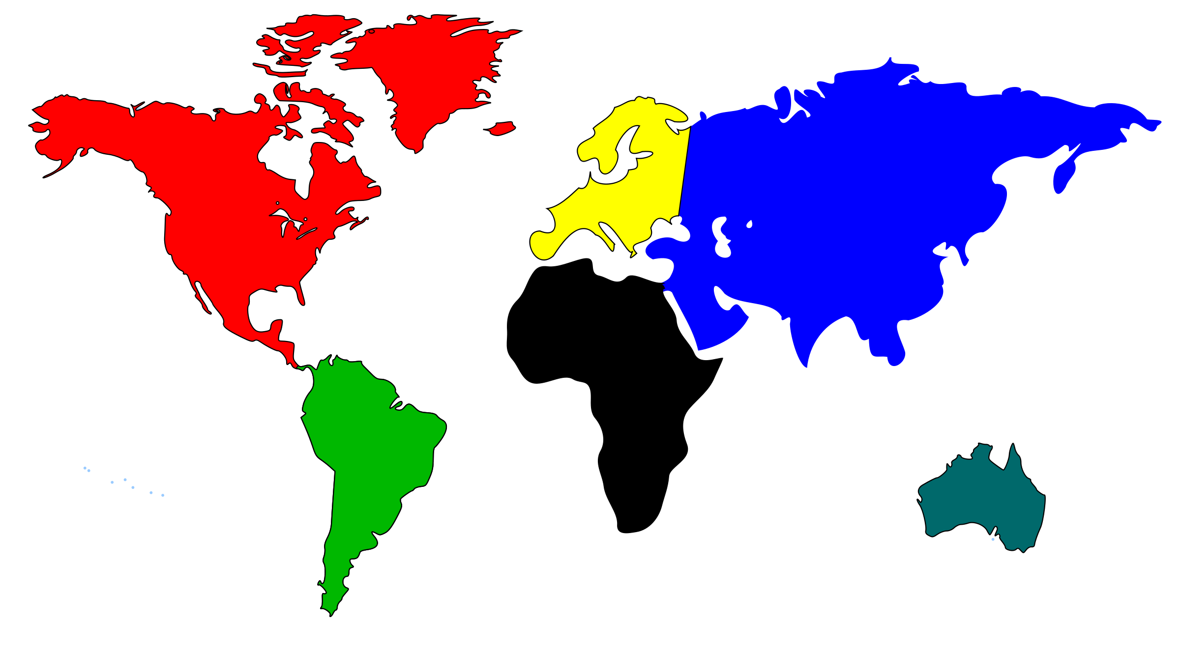 Clipart map of the world - ClipartFox