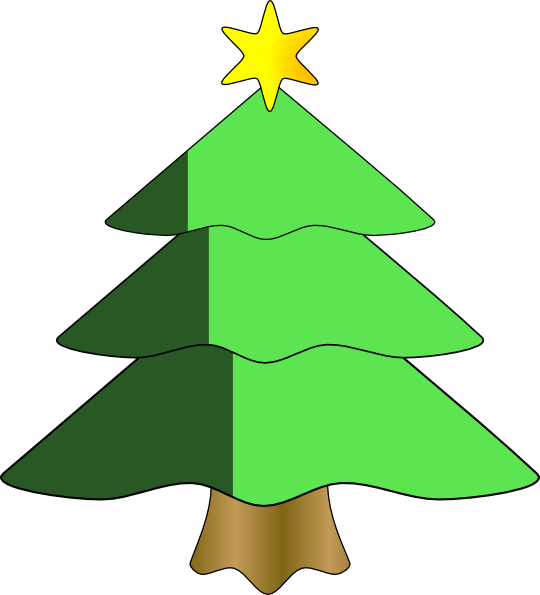 Christmas Tree Clip Art Clip Art - vector clip art ...