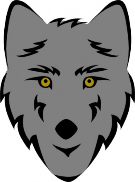 Wolf Clip Art Silhouette - Free Clipart Images