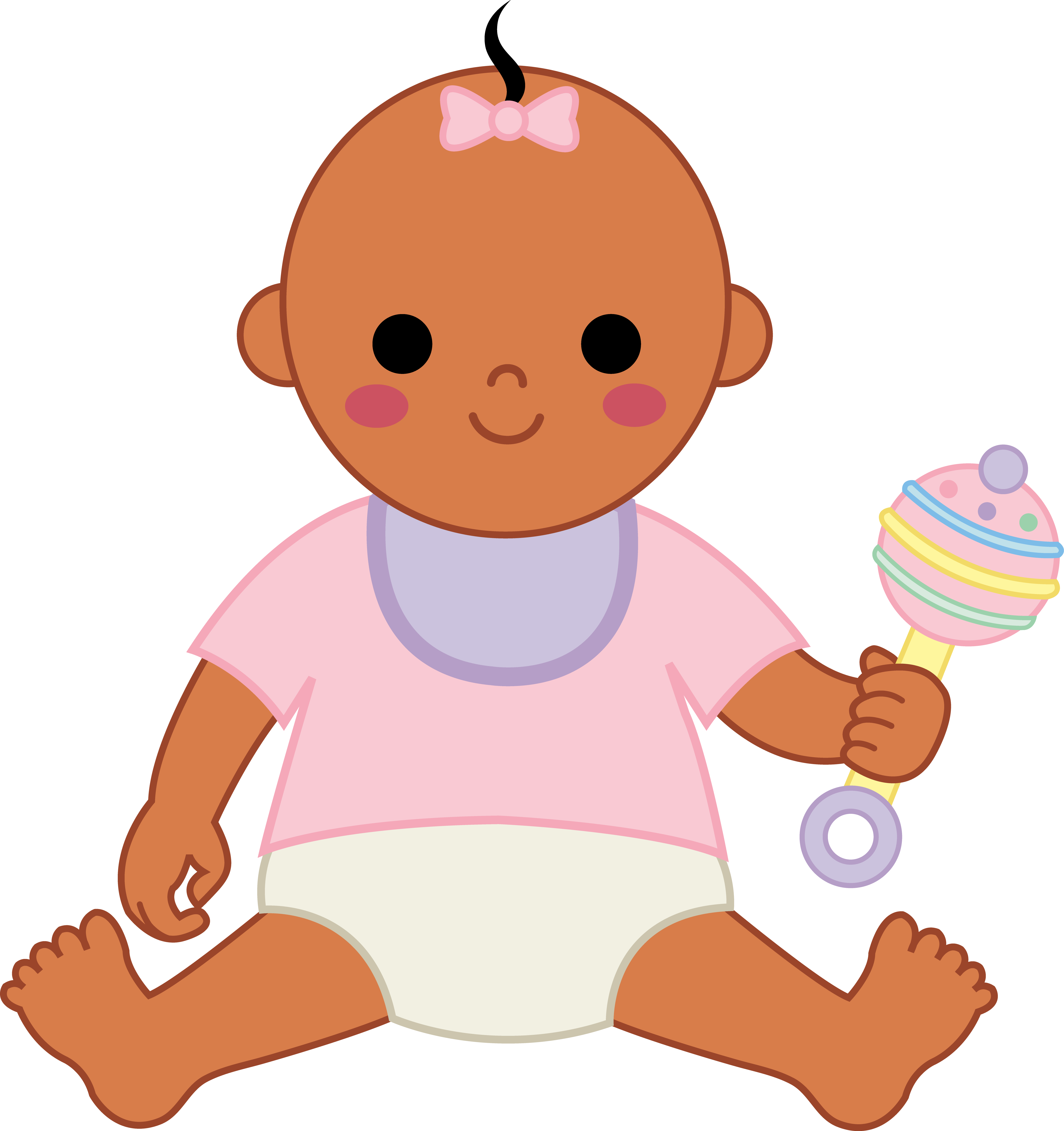 Girl Baby Shower Cartoon - ClipArt Best