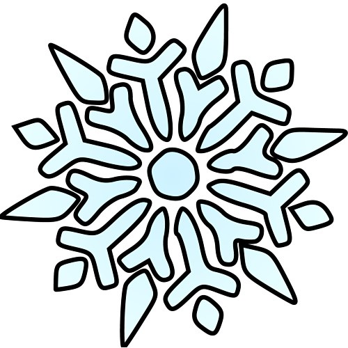 Winter clipart snowflake