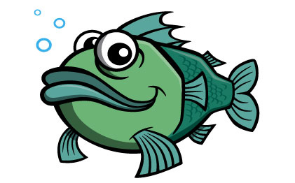 Cartoon fish character | Cartoon fish illustration created f… | Flickr