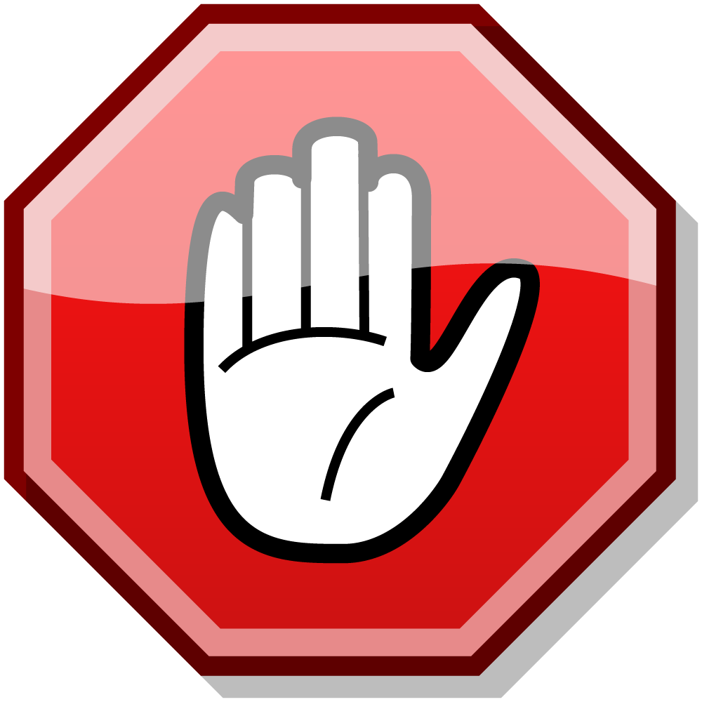 Free Printable Stop Sign With Hand