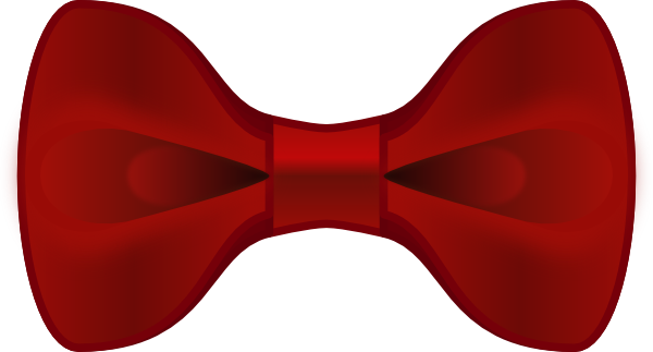 Red Bow Tie Clip Art - vector clip art online ...