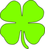 Four Leaf Clover Vector clip art - vector clip art online, royalty ...