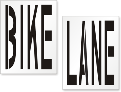 Bike Stencils | Bicycle Stencils - Customization Options