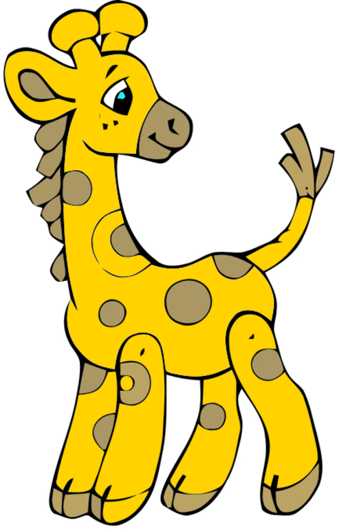 Coloring Sheets Baby Giraffe