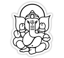 Outline Images Of Lord Ganesha - ClipArt Best