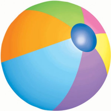 Beach Ball Cutout for $0.37 in Luau - Theme Parties - Theme ...