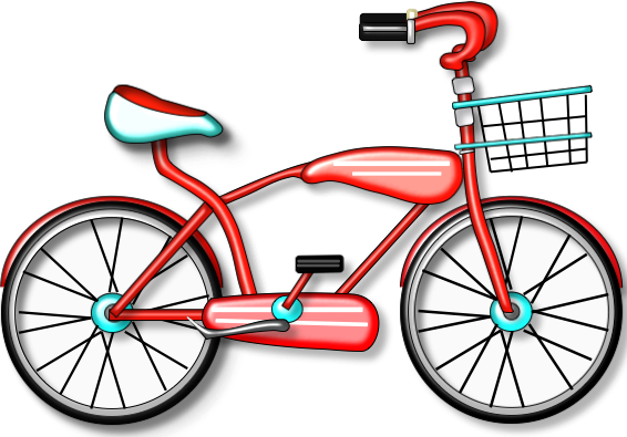 Bicycle clip art vector