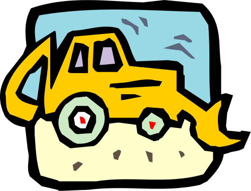 Backhoe Clipart