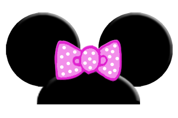 Minnie Mouse Ears Clip Art
