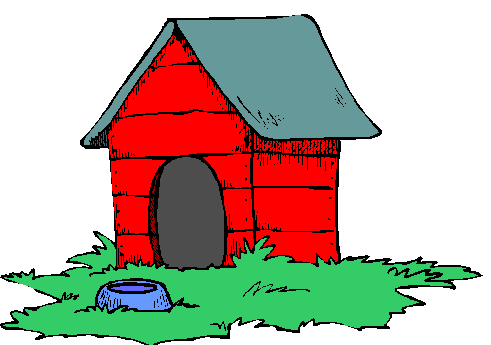 Dog house clip art - Free Clipart Images