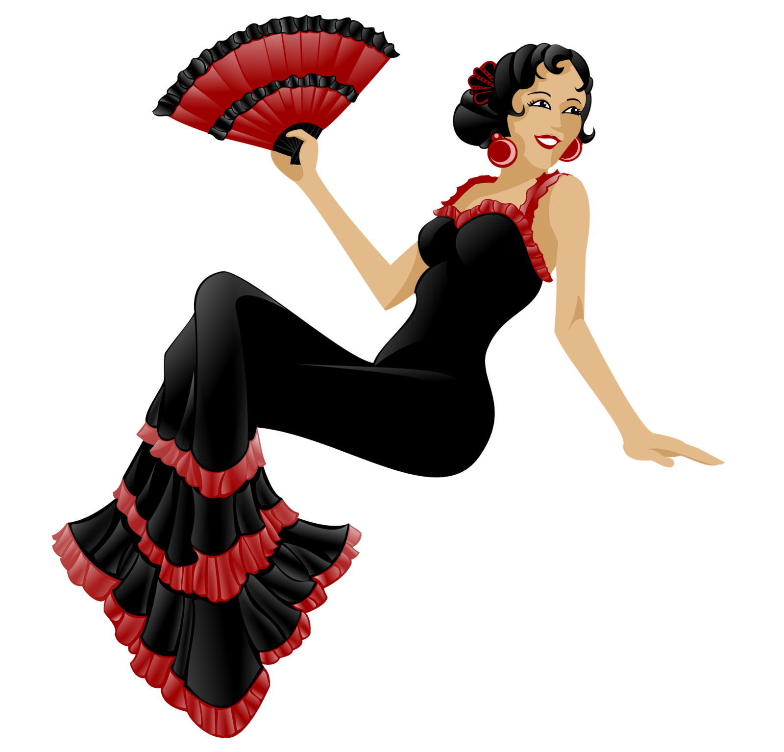 Flamenco clipart